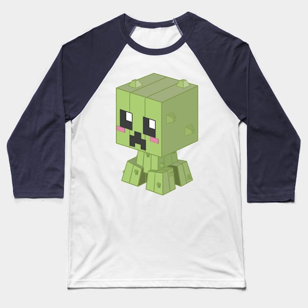 Shy Creeper Baseball T-Shirt by TASCHE